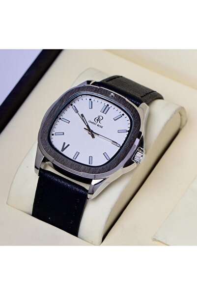 GHOST ROSE Men's Leather Watch