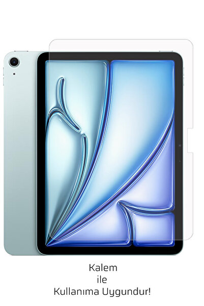 Phonextra iPad Air 7 M3 11 İnç Air 6 M2 11" Uyumlu 9H Şeffaf Darbe Emici Kırı...