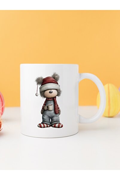 IŞILAY PROMOSYON كوب على شكل دب تيدي لعيد الميلاد موديل 22