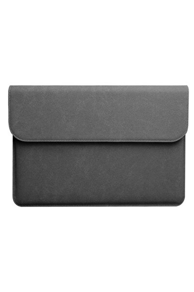 OEM Protective laptop sleeve 14.1"/15.6" faux leather, horizontal magnetic cl...