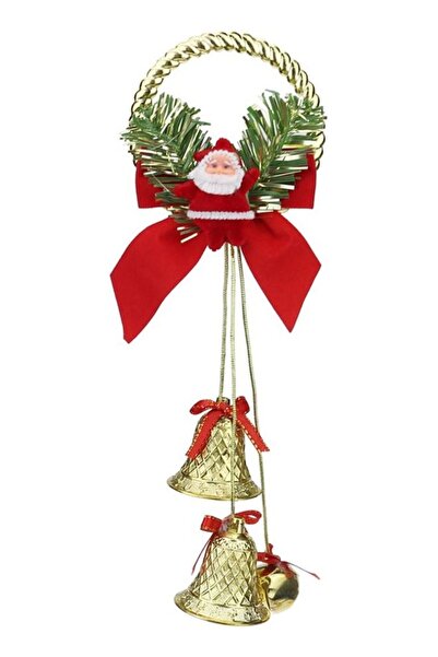 Generic Christmas Tree Bell Ornament Multicolour