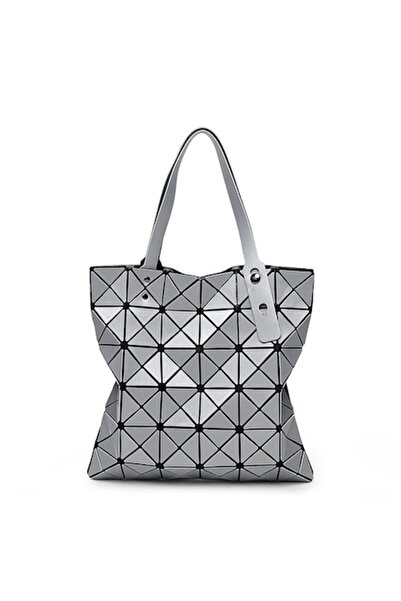 OEM Women's tote bag, adjustable double handles, geometric pattern, multiple ...