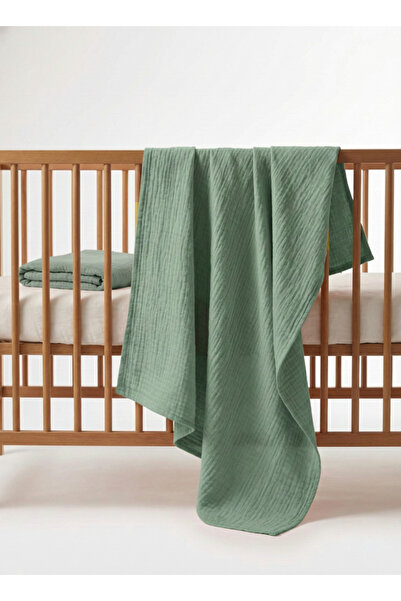 ngn collection Baby Nest with Bag + 4-Layer Muslin Blanket Portable Mother's Side Bed Newborn Gray Nest