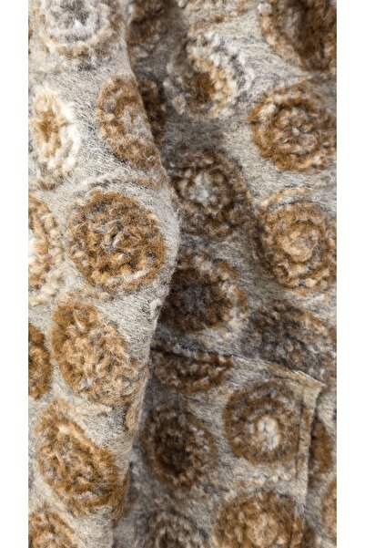 Park Moda Felt Coat Spiral Pattern