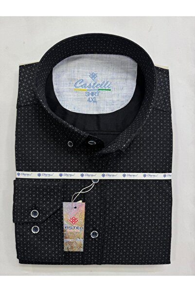 Castelli Printed Stretch Fabric New Season Plus Size Men's Shirt