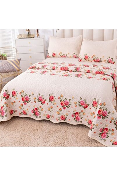 Casa de Vis Bedspread Set, Casa de Vis, velvet type, 3 pieces, 220 x 240 cm (CC-38)