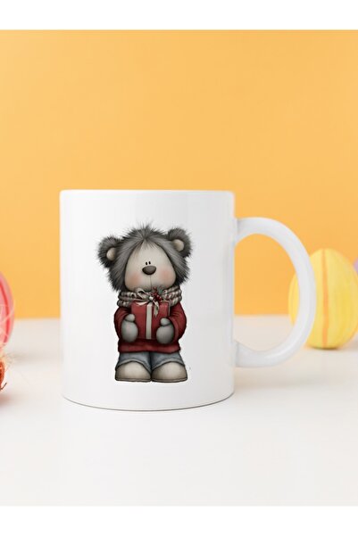 IŞILAY PROMOSYON كوب على شكل دب تيدي لعيد الميلاد موديل 5