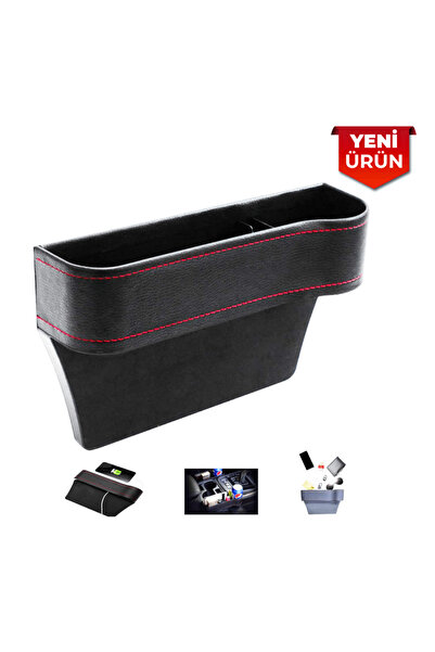 SMX Oto Ön Koltuk Arası Düzenleyici Cep Siyah BR5902208