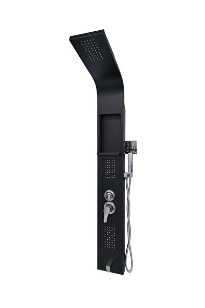 Viodus VİODUŞ DUŞ PANEL SİSTEMLERİ KUĞU SABUNLUKLU SİYAH