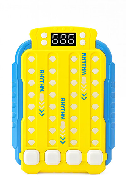 OEM Joc electronic portabil cu lumini ritmice, sunete – consolă, reflexe, împ...