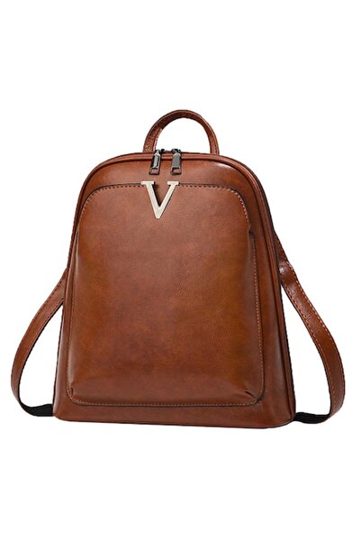 OEM Rucsac convertibil 2 σε 1 pentru femei, maro