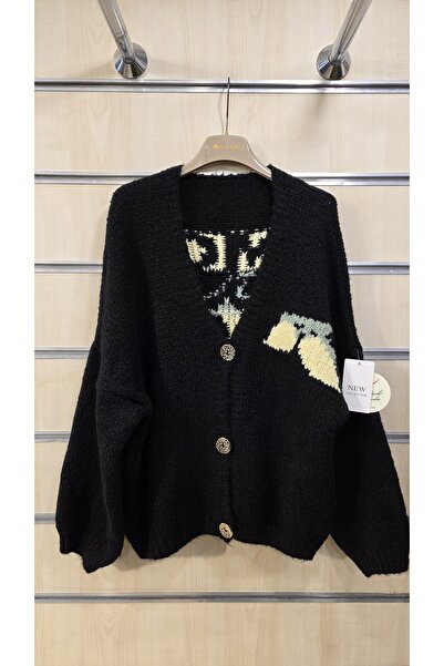 Park Moda Lemon Pattern Cardigan