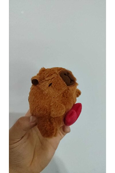 FAMEMUS ACCESSORY Capybara Plush Keychain Bag Ornament Accessory Product Size:10 cm