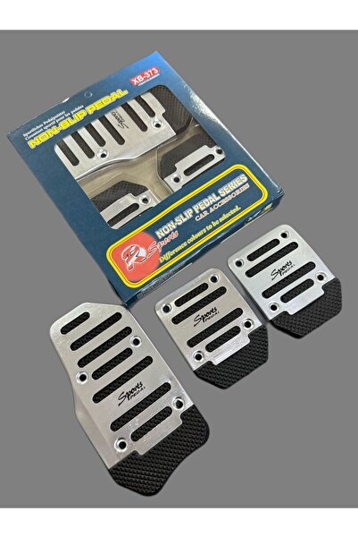 OTO SÜSLEN İSTANBUL Araba Pedal Seti Spor Kaymaz Manuel Araba Gaz Fren Debriy...