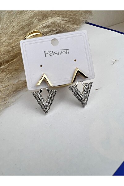 VELİT VOLA V Model Taşlı Kadın Küpe