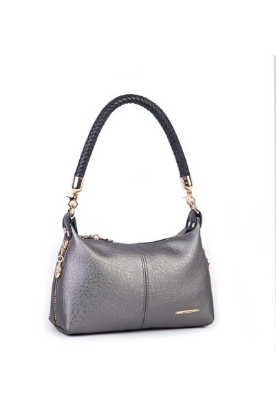 mercan bags Kadın Mini Omuz ve Çapraz Örgülü Askılı Çanta