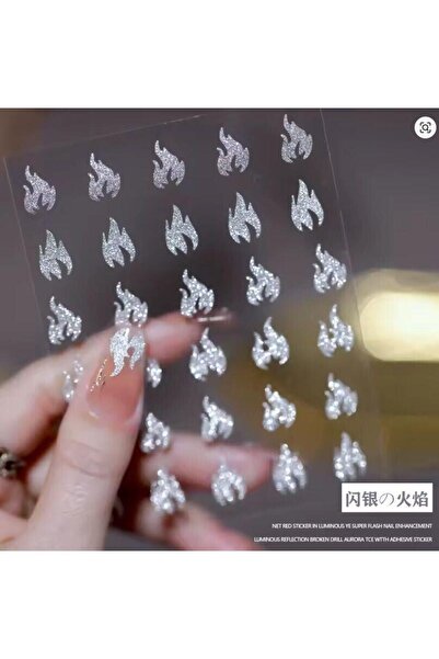 Gökkuşağı PROFESSİONEL STİKER JO-SİMLİ ALEV