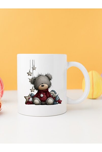 IŞILAY PROMOSYON كوب على شكل دب تيدي لعيد الميلاد موديل 15