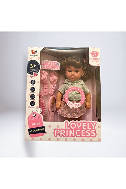 Universul Jucăriilor Lovely Princess Doll with Music + Accessories | 30 cm | 3 models | Interactive Toy for Little Girls