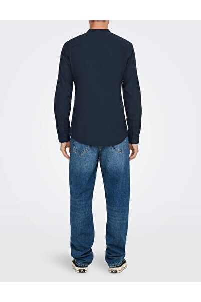 ONLY Camasa, Bleumarin Inchis