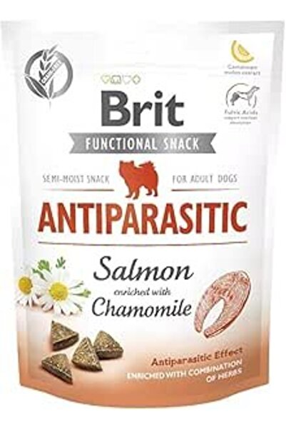 Brit CARE DOG FUNCT. SN.ANTIPARASITIC SALMON 150G