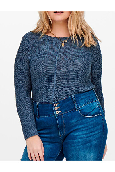 Only Carmakoma Blouse, Navy blue