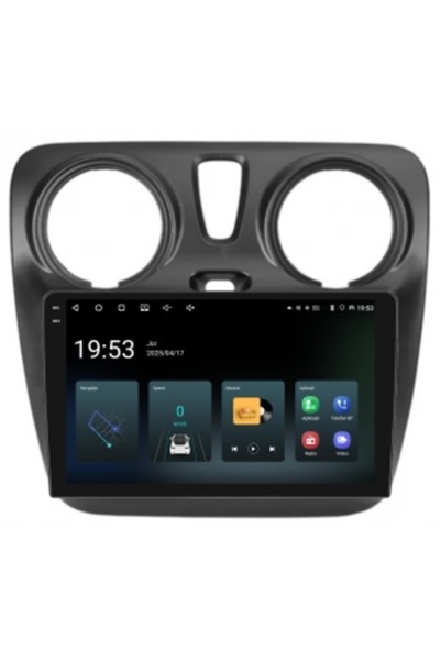 Piloton Navigation for Dacia Lodgy (2012-2020) 9-inch, 4 GB RAM, 64 GB Storage, Quad Core