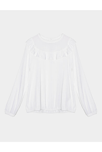 Cool Club Blouse, White