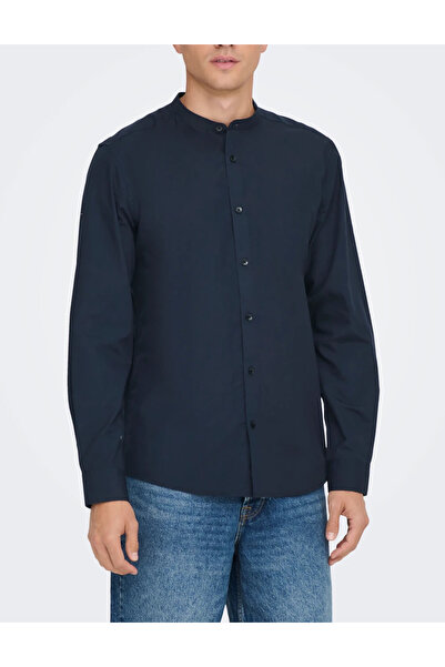 ONLY Camasa, Bleumarin Inchis