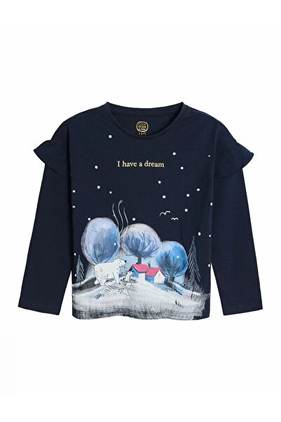 Cool Club Blouse, Dark navy blue