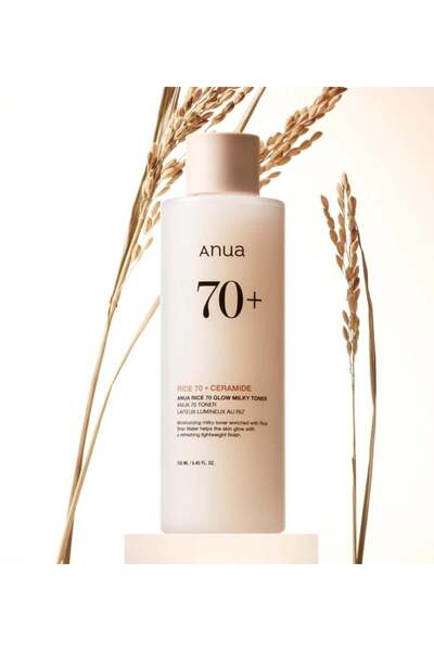 Anua Heartleaf ANWA Rice 70+ Milky Toner for Brightening Skin