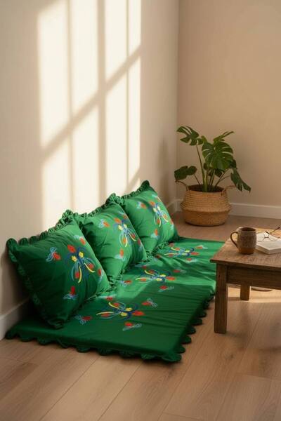 MAZPRO تلبيس كنب تراثي مترين في 70سم