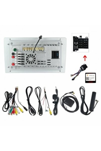 NAVI-ABC Dedicated Navigation for Dacia Sandero 1 (2008-2013) 9.5in 2K QLED Android 13 12GB/256GB