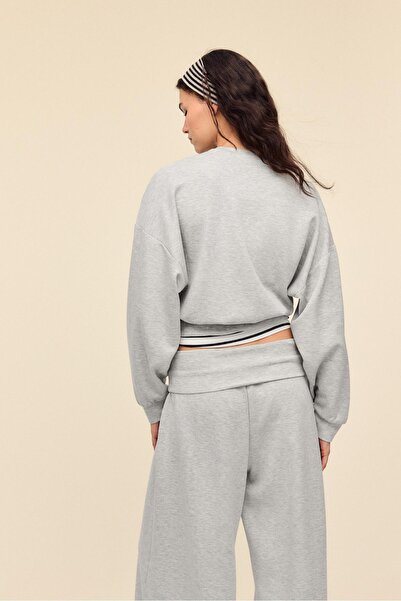 Stradivarius Soft-touch batwing sleeve sweatshirt