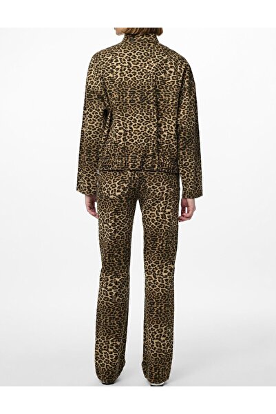 PIECES Jacket, Animal print