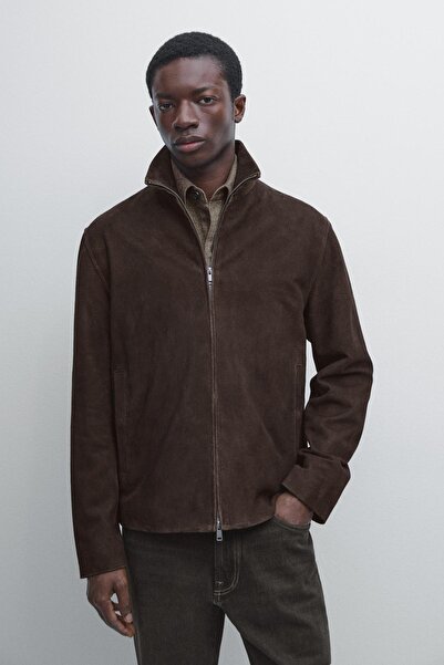 Massimo Dutti Süet deri ceket