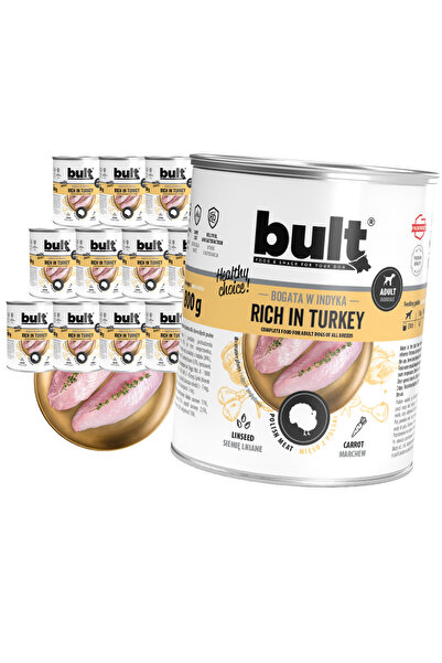 Other MOKRA KARMA DLA PSA BULT PUSZKA BOGATA W INDYKA ZESTAW 12x800G