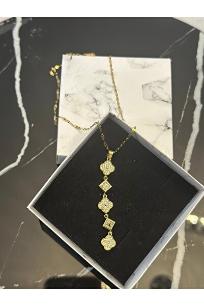 Menshure Steel Y Necklace