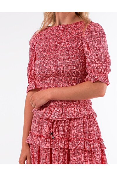 SisterS point Blouse, Red