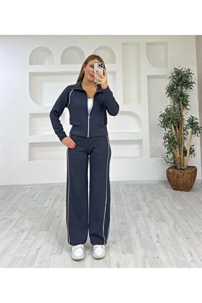 Batex collection Modal Fabric Stripe Tracksuit Set