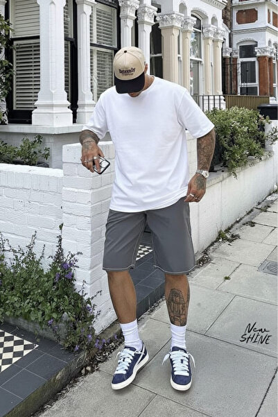 New Shine Oversize Unisex Unprinted T-shirt