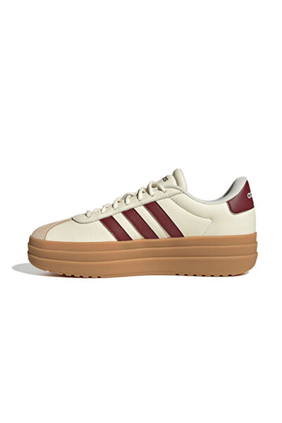 adidas Vl Court Bold Women's Casual Shoes Jq5642 Beige