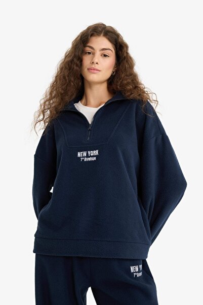 DeFacto سترة نسائية Y2649AZ/NV146 NAVY