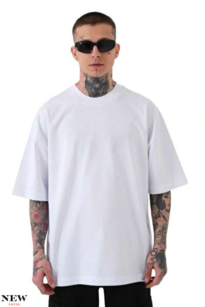 New Shine Oversize Unisex Unprinted T-shirt