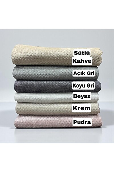 by ballı biocotton Plush Elegance Non-Slip Base Sofa Cover Polka Dot Thick Fabric 170X210Cm