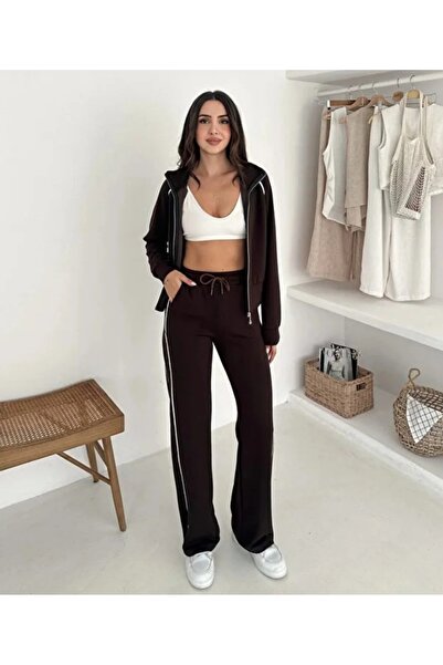 Batex collection Modal Fabric Stripe Tracksuit Set