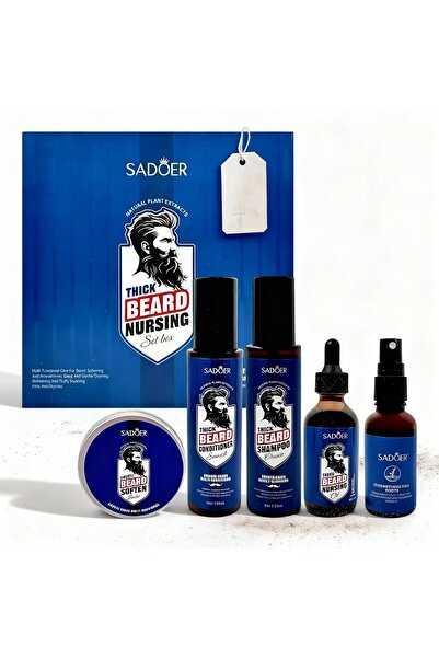 SADOER Setul esențial pentru o barbă impecabilă