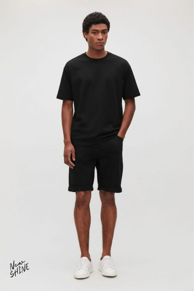 New Shine Tricou oversize unisex neimprimat