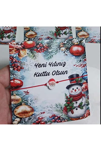 ege ajans tasarım New Year Christmas Xmas Gift Rope Bracelet (10Pcs)