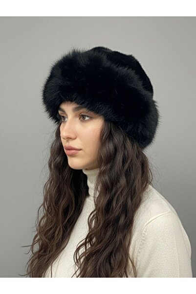 Nes Plush Furry Kalpak Winter Hat